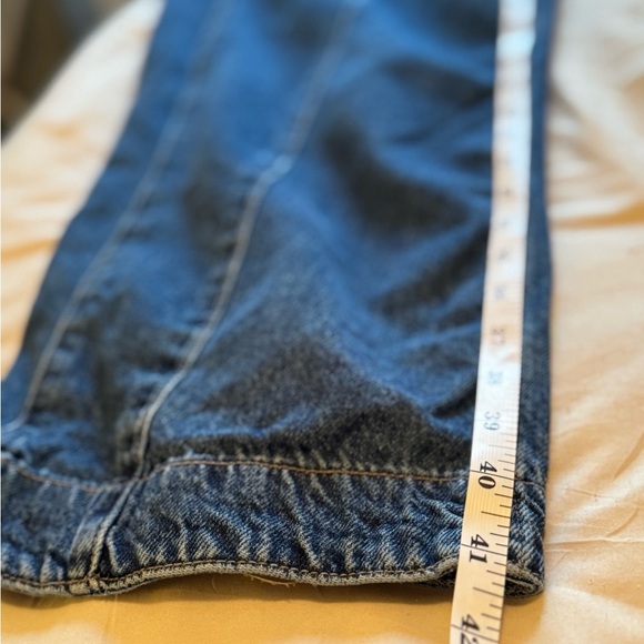 Free People - We The Free Blue Denim Women's Jumpsuit Size S - Picture 13 of 13